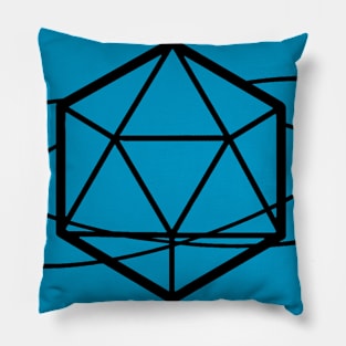 D20 Hoops Pillow