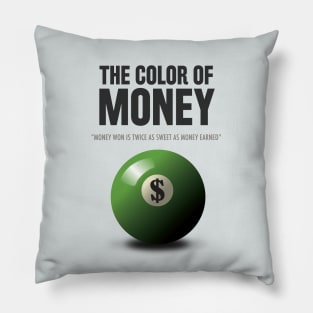 The Color of Money - Alternative Movie Poster Pillow