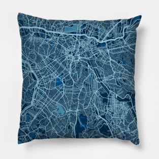 Sao Paulo - Brazil Peace City Map Pillow