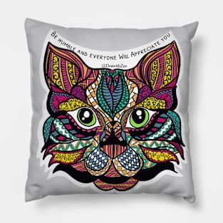 Cat quotes design Pillow