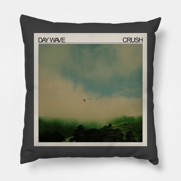 DAY WAVE MERCH VTG Pillow by whimsycreatures