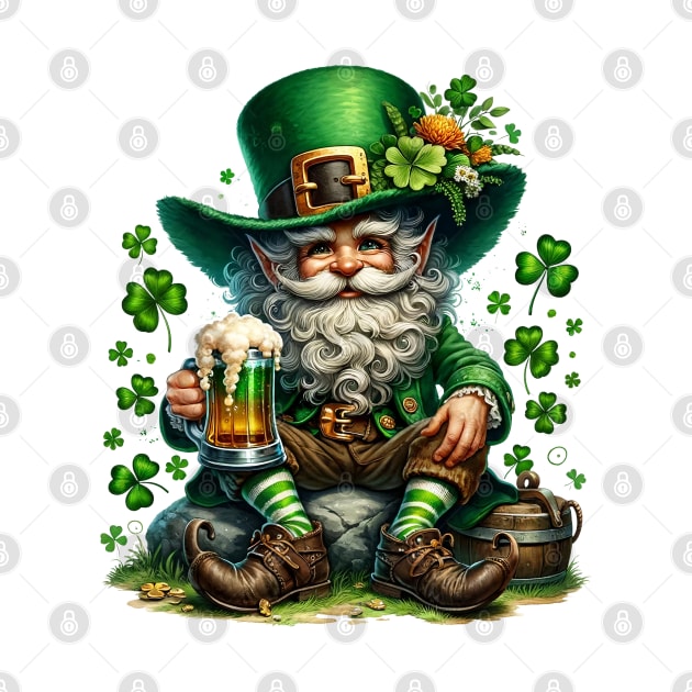 St Patricks Day Leprechaun by Chromatic Fusion Studio