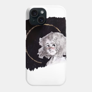 Orange Moon Phone Case