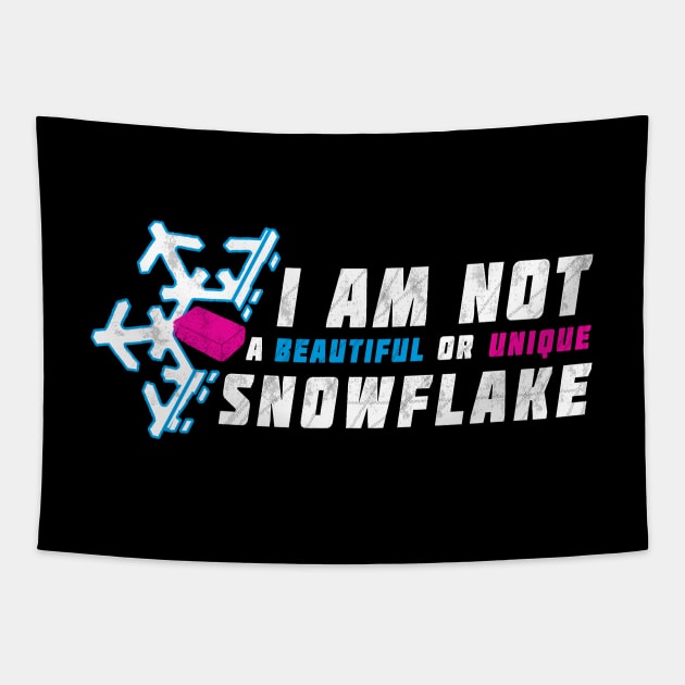 A Unique Snowflake Tapestry by rasabi