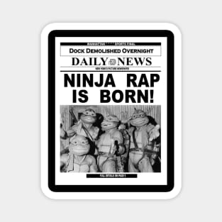 TMNT Ninja Rap is Born Magnet