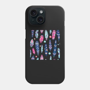 Feathers Pastel Pattern Phone Case