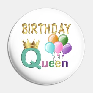 Birthday Queen Pin