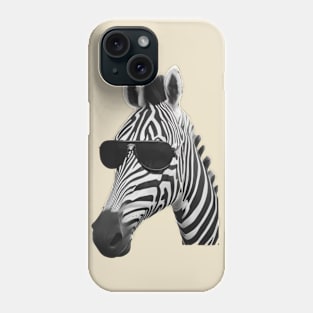 Kawaii Zebra Phone Case