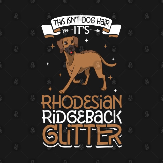 Rhodesian Ridgeback glitter by Modern Medieval Design