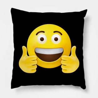 Thumbs Up Emoji Pillows for Sale TeePublic