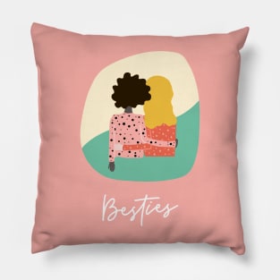 Besties Pillow