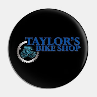 Taylor's Bike Shop Pin