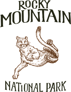 Rocky Mountain National Park: Falling Mountain Lion Magnet