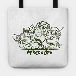 Music is Life Tote