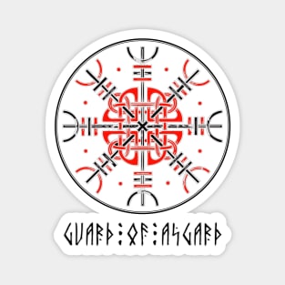 Guard of Asgard (pagan, scandinavian, nordic, viking, metal, rock) Magnet