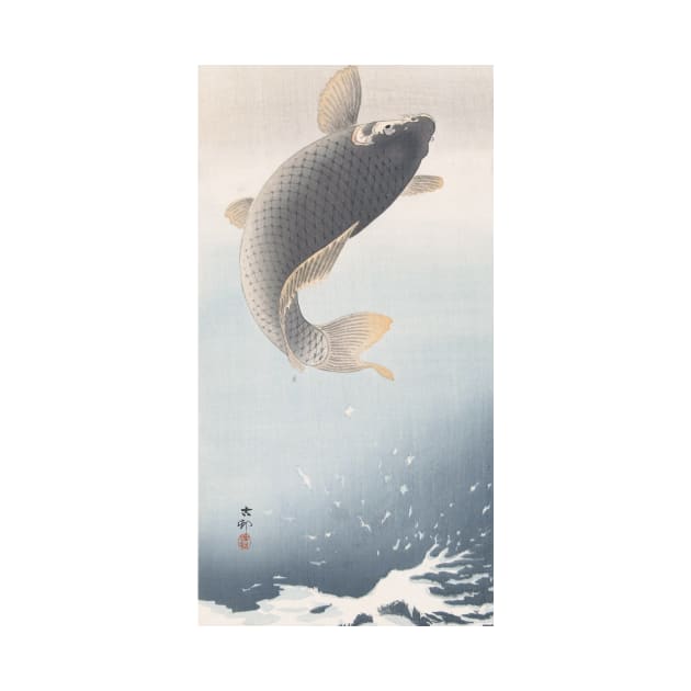 Koi Fish by Koson Ohara by topower