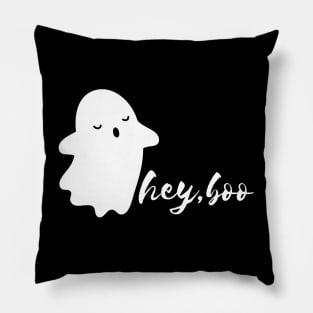 Hey, Boo, Halloween Pillow