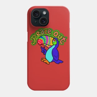peace out toucan Phone Case