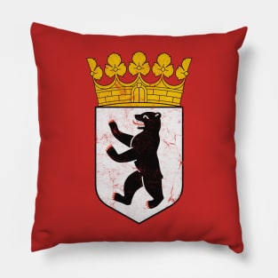 Berlin / Germany Faded Style Region Design Pillow