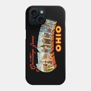 Greetings from Cincinnati Ohio Phone Case