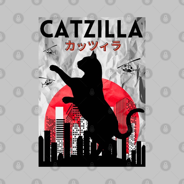 Catzilla by Prossori