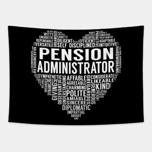 Pension Administrator Heart Tapestry