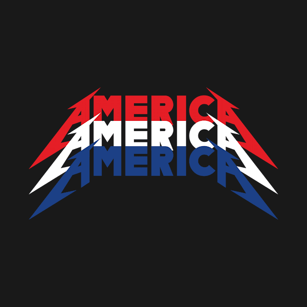 America Rocks by NobleTeeShop