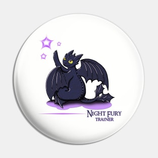 Night Fury Pin