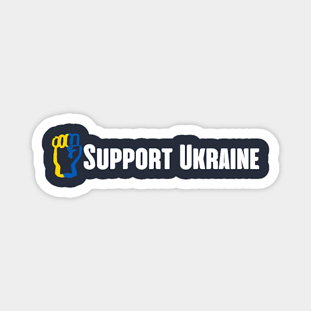 Support Ukraine Magnet by julia_printshop