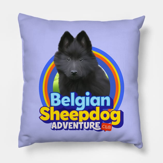 Belgian Sheepdog Pillow by Puppy & cute