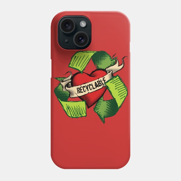 I'm Recyclable Phone Case by oddfiction