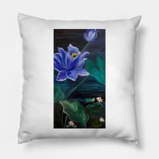 Purple Lotus Pillow