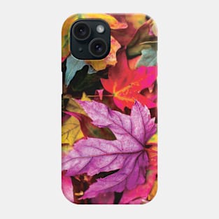 Pretty Autumn Fall Leaves Phone Case