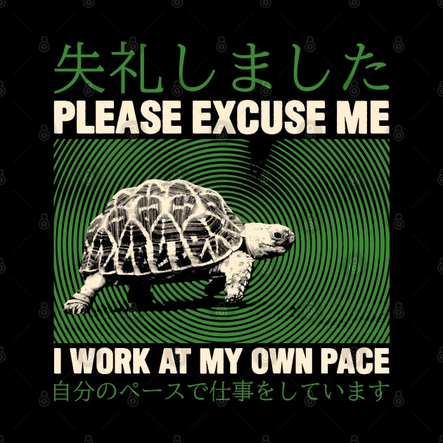 Please Excuse Me Turtle by giovanniiiii