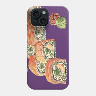 Eukaryotic Sushi Roll Phone Case