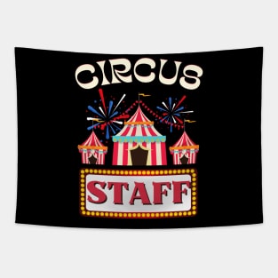 Circus Staff Vintage Themed Party Artist Tapestry