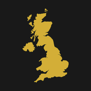 United Kingdom Map T-Shirt