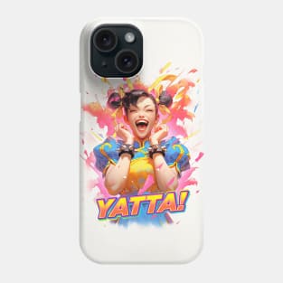 YATTA 365 - CHUN LI - STREET FIGHTER | Arcade Video Game Cute Kawaii Happy Anime Girl | PROUD OTAKU Phone Case