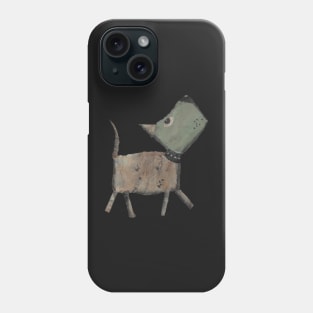 Collage Doggy, Dog Walking Tall Phone Case