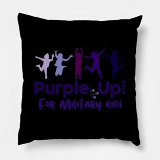 Purple Up For Military Month Of Military Child Pillow