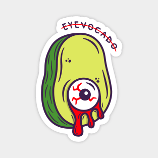 Avocado Pun Eyevocado Magnet