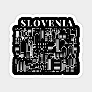 Travel building slovenia Magnet