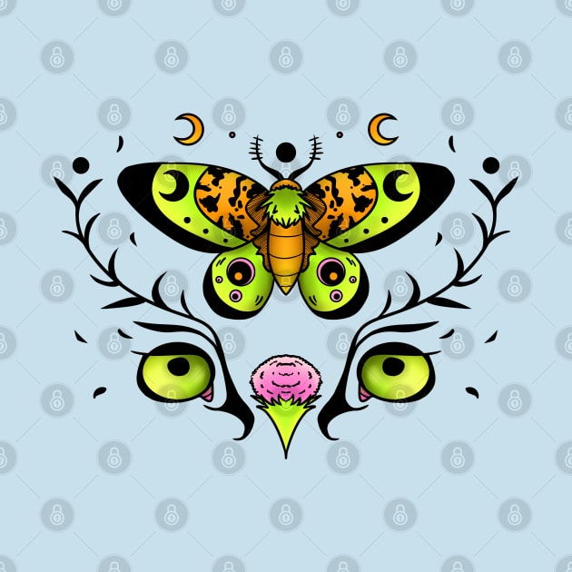 Moth, Owl, and Eagle by TaliDe