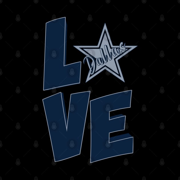 Love Dallas Cowboys by NFLapparel