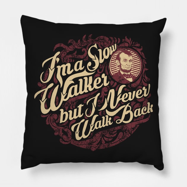 Abraham Lincoln Quote Pillow by suryas