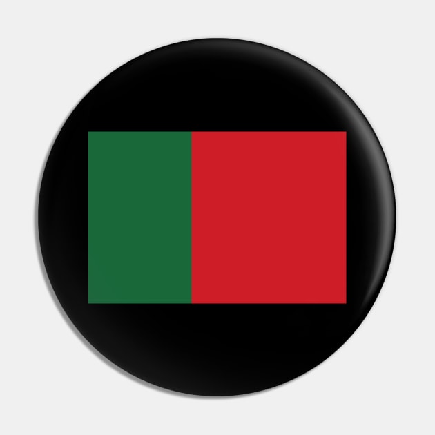 Portugal flag Pin by Designzz