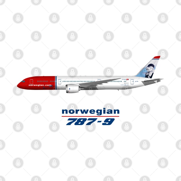 Norwegian 787-9 by SteveHClark