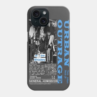 Urban Outrage: Punk Rock Show 2 Phone Case