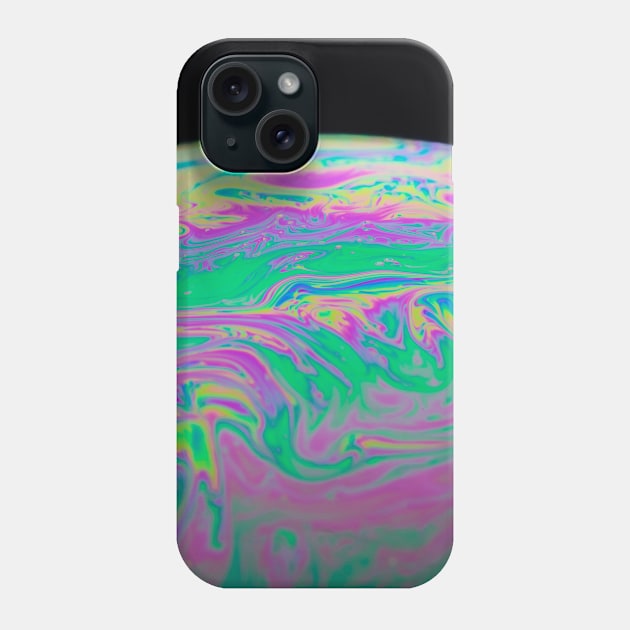 Soap Bubble Close Up Phone Case by philippemx