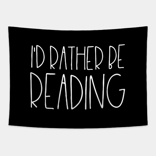 I'd rather be reading Tapestry by LemonBox